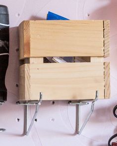 Pegboard Storage Hacks: 5 Ways To Make Cheap DIY Pegboard Baskets | Craft Rooms