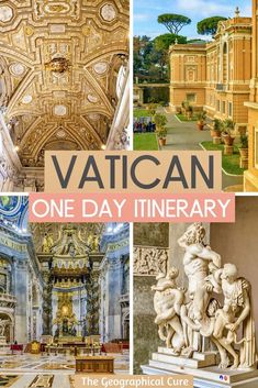 Pinterest pin for one day in Vatican City itinerary Gallery Of Maps Vatican, Rome Vatican City, The Vatican City, Vatican Outfit, Vatican City Outfit, Vatican Gardens, Magnificent Architecture, Italy Vatican, Rome Vatican