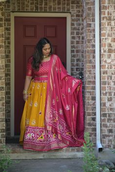 Elevate your ethnic wardrobe with our exquisite Dola Silk Lehenga. This luxurious ensemble combines the rich texture of Dola silk with the timeless beauty of Kalamkari art, making it perfect for festive occasion and wedding Blouse will have 3 to 5 inches of extra allowance Model is wearing size XL or 42 size. Disclaimer:The actual color may vary slightly due to different screen calibration.Since this product is handwoven, there might be slight irregularities and unevenness in the weave, pattern or selvedge. But isn't it wonderful that nobody else will ever own this beauty, handcrafted just for you Isn't It Wonderful, Kalamkari Art, Wedding Blouse, Weave Pattern, Art Making, Silk Lehenga, Saree Dress, Rich Textures, Vintage Bags