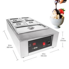 110V / 1tank, commercial chocolate melter Chocolate Melting, Electric Kitchen, Melting Pot, Water Heating, How To Get Warm, Restaurant Interior, Melting Chocolate