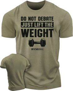 Do Not Debate Workout T-Shirt, Funny Gym Shirts, Lifting T-Shirt, Deadlift – Gymish Athletic Fit Crew Neck Graphic Tee, Athletic Fit Heather T-shirt With Crew Neck, Athletic Heather Crew Neck T-shirt, Athletic Fit Heather T-shirt For Gym, Powerlifting Shirts, Gym Shirts Mens, Weightlifting Shirts, Funny Gym Shirts, School Spirit Shirts