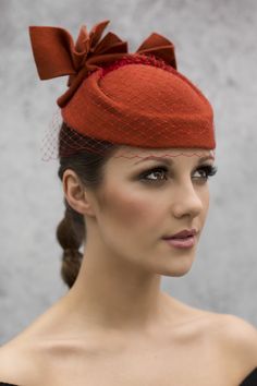 love this hat.love the veil,yet still casual Elegant Hat, Orange Hat, Large Hat, Lady Like