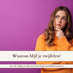 Waarom blijf je twijfelen over je oorzaak van je klachten als je last hebt van hyperventilatie? Ondanks dat de dokter je al vaak gerustgesteld hebt, toch blijf je dat stemmetje horen die zegt wat nou als....
Herken jij dit?
https://hyperventilatiecoach.nl/twijfelen/