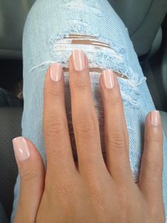 Essie Topless and Barefoot and a layer of Essie Sugar Daddy is a perfect nude. Spring Nail Polish, Nails Nude, Nail Polish Trends, Smink Inspiration, Her Nails, Gel Nail Designs