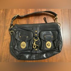 Black Vachetta Leather, Interior Lining In Excellent Condition 65th Anniversary, Bags Coach, Leather Interior, Coach Bags, Shoulder Bags, Bag Lady, Shoulder Bag, Purses And Bags, Leather