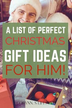 Photo of a guy smiling while putting up Christmas ornaments on the tree with his female friends. A List of Perfect Christmas Gift Ideas For Him! Christmas Husband, What Do Men Want, Practical Christmas Gift, Best Gift For Husband, Gift Ideas For Christmas, Last Holiday, Christmas Gifts For Husband