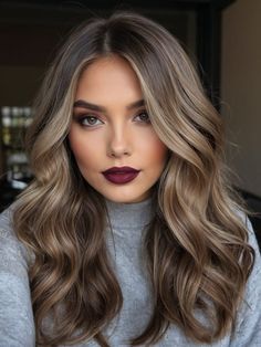 43 Stunning Hair Color Ideas for Brunettes: Summer Balayage Highlights to Transform Your Look Wave Curl Hairstyles, Summer Palette Hair Color, Hair Colour For Summer, Hair Colours For Brunettes, Colours For Brunettes, Palette Hair Color, Curl Hairstyles, Hair For Summer, Brunette Shades