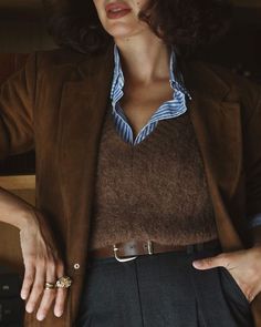 Chic Aesthetic, Ralph Lauren Womens Clothing, Look Office, Italy Fashion, Outfit Inspiration Fall, Mode Inspo, Fall Fashion Outfits, Work Attire, Elegant Outfit