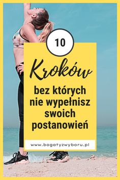 a couple kissing on the beach with text overlay that reads 10 krokov bez korych ne wypehisz swich postanyow