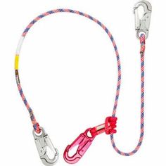 7/16 in. (11mm) Sterling rope, 2 Aluminum Snaps, Prusik w/red aluminum snap 3/8 in. x 22 in. Red Tenex, 10 ft.lanyard. "O, say can you see," yourself in this hot new lanyard, fresh off the splicing deck of the USS Rope Logic? This uniquely patterned version of our popular 11mm Snakebite™ (made by Sterling Rope) is not only an eye catching tribute to the land of the free, but a strong and trusting partner in the hands of the brave. So go ahead, raise these colors to the tops of every tree! Uniquely patterned version of our popular 7/16 in. (11mm) Snakebite made by Sterling Rope 2 Aluminum Locking Silver Rope Snaps Prusik w/red aluminum snap 3/8 in. x 22 in. Red Tenex 10 ft. lanyard Made in the USA Manufacturer's limited lifetime warranty against defects in materials & workmanship Paracord Beads, Paracord Keychain, Afternoon Delight, Snake Bites, Rope Bag, Land Of The Free, Star Spangled, Tech Fashion, Purse Strap