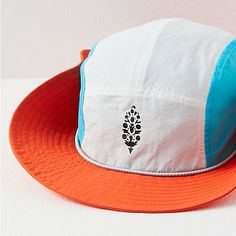 One Size Fits All Fre People Movement Summer Camp Bucket Hat With Orange, Teal And White Color Blocking. Have Some Fun In The Sun With This Bright Bucket Hat From Fp Movement, Made For Days When You Want To Stay Shady. Style No. 81795890 100% Polyester Make A Reasonable Offer! From A Pet And Smoke Free Home. I Ship Same Or Next Day Depending On Time Of Order! Orange Summer Outdoor Hat, Orange Bucket Hat For Outdoor Use, Orange Bucket Hat For Outdoor, Summer Packable 5-panel Hat, Packable 5-panel Summer Hat, Orange 5-panel Hat For Outdoor, Orange 5-panel Casual Hat, Casual Orange 5-panel Hat, Free People Accessories