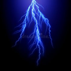 a lightning bolt in the dark blue sky royalty illustration stock images and clippings