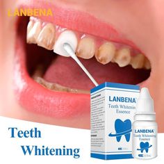 Essence Powder, Natural Teeth Whitening Diy, Teeth Whitening Diy, Teeth Whitening Toothpaste, Yellow Teeth, Tooth Sensitivity, Best Teeth Whitening, Stained Teeth