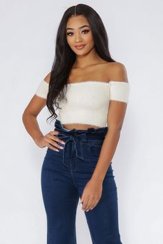 Everybody Fuzzy Off The Shoulder Crop Top-S-Ivory | @knowstyleusa #knowstyleusa #knowstyle #KShottie #croptop #sexycroptop #casualcroptop #sexybodysuit #cutebodysuit #blackbodysuit #lacebodysuit #fashionista #ootd #instafashion #streetstyle #womensfashion #womenswhitetop #streetfashion #streetwear #fashionaddict #summeroutfits Fuzzy Crop Top