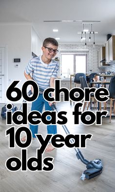 60 Appropriate Chore Ideas for 10-Year-Olds - In The Playroom Chores For 10 Year, Chores For Kids By Age 9-10, Chores For 9 Year, Strong Work Ethic, Age Appropriate Chores, Boys Playroom