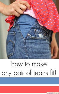 Letting Out Pants http://www.allfreesewing.com/Bottoms-to-Sew/Letting-Out-Pants/ct/1 Sewing Simple, Altering Jeans, Pants Tutorial, Sewing Alterations, Sew Ins, Altering Clothes, Fashion 2024, Recycle Clothes, Diy Couture