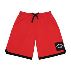 Made with 100% moisture-wicking polyester, these graphic basketball shorts remain lightweight and keep you dry whether it's time to shoot some hoops or enjoy a day out under the hot sun. With a ribbed bottom hem, black detailing and a fully customizable surface, these basketball shorts can become a super stylish addition to any sports fan's clothing roster. .: Material: 100% moisture-wicking polyester .: White interior .: Standard fit .: Two side pockets  .: Black detailing .: Seam thread color automatically matched to design Ribbed Shorts, Basketball Shorts, White Interior, Short Outfits, Moisture Wicking, Gender Neutral, Basketball, Bathing Beauties, Adult Outfits