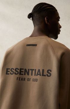 Sweatshirt Product Shoot, Fog Essentials Outfit, Essentials Sweatshirt, Fog Essentials, Essentials Fear Of God, Foto Top, As Monaco