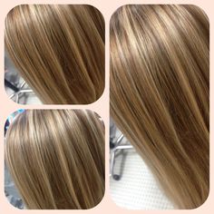 Straight Blonde Hair Highlights, Dark Blonde With Copper Highlights, Honey Blonde Chunky Highlights, Hair Blonde Highlights Lowlights, Brown Hair With Blonde Highlights, Brown Hair Balayage