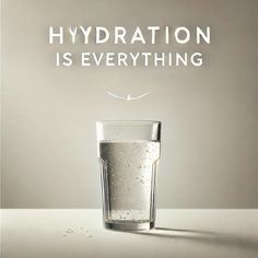 Hydration is Everything" emphasizes the vital role water plays in maintaining overall health and beauty. Staying properly hydrated supports skin health, boosts energy, aids digestion, and helps detoxify the body. Drinking enough water is essential for optimal physical and mental well-being, promoting a healthy, glowing appearance and preventing dehydration-related issues. Water Play, Dehydration, Boost Energy, Mental Wellness, Skin Health, Physics, Health And Beauty, Energy, Health