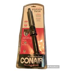 Conair Hot Sticks Instant Heat Curling Iron - New In Package Looking To Add Some Volume To Your Hair, This Curling Iron Will Give You Perfect Curls In Seconds. It Features Instant Heat, Which Means That It Heats Up Quickly No Need To Wait! 3/4 Inch Barrel Extra Long Cool Tip Auto Shut Off Material: Metal And Plastic 30 Second Heat Up 25 Heat Settings Please Let Me Know If You Have Any Questions Offers And Bundling Are Welcomed Thank You For Your Time Maui Moisture, Dyson Hair Dryer, Halloween Hair Clips, Blow Dry Brush, Curl Defining Cream, Hot Rollers, Long Lasting Curls, Silver Headband, Flat Iron Hair Styles