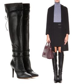 Cuissardes Tabitha Simmons, automne-hiver 2014/2015 Riding Boots, Heeled Boots