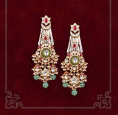 VeroniQ Trends-Mughal Style Gold Finish Jhoomar Earrings-Fresh Water Pearls-Kundan Necklace-Temple Jewelry-Wedding Jewelry-USA-Punjabi Bride by VeroniQTrends on Etsy Festive Bridal Kundan Earrings With Meenakari, Temple Jewelry Style Danglers With Stone Work For Reception, Reception Temple Jewelry Danglers With Stone Work, Festive Kundan Bridal Earrings With Cutdana, Festive Stone Work Danglers For Reception, Reception Stone Work Danglers, Temple Jewelry Kundan Bridal Earrings For Navratri, Kundan Temple Jewelry Danglers For Reception, Reception Kundan Danglers With Cutdana Details