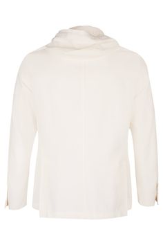 Eleventy hooded jacket in white. 82% CO, 15% PA, 3% EA Dry Clean Made in IT Hooded Jacket, Dry Clean, White