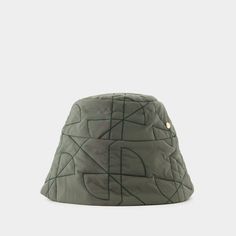 Material: polyesterColours: GREEN - BOTTLE GREENLining: leatherGender: WomenMaterial: SYNTHETICColor: GREENMade in: MGProduct ID: AC0760188754B*Import tax/duty will be calculated at checkout (If applicable) Green Military Style Summer Hat, Military Style Green Hat For Summer, Military Style Green Summer Hat, Green Military Hat With Curved Brim, Casual Green Nylon Hat, Green Military Style Bucket Hat, Green Military Bucket Hat, Green Nylon Summer Hats, Green Nylon Hat For Outdoor