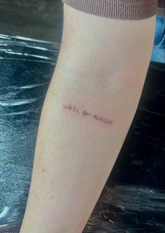 harry styles we’ll be alright tattoo Fine Line Album Tattoo, We’ll Be Alright Harry Styles Handwriting Tattoo, Harry Styles Subtle Tattoos, We’ll Be All Right Harry Styles Tattoo, Here For A Good Time Tattoo, Harry Styles Tattoos As It Was, Cute Harry Styles Tattoos, It’ll Be Alright Tattoo