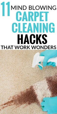 carpet cleaning hacks that won't work wonders on the floor and how to use them