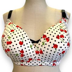 All Sales Are Final New *Torrid* Size 50c Push Up Style With Xo Strappy Front Wireless Lightly Padded Molded Cups Enhance Your Natural Shape. 360 Back Smoothing Ballet Back Sculpts And Supports. Microfiber Fabric. Nylon/Spandex Adjustable Straps. Wide Side Band To Keep Things Smooth. Back Hook-And-Eye Closure. Cherry Print, Walker Boots, Fit N Flare Dress, Push Up Bra, Rain And Snow Boots, Up Styles, Fit & Flare, Flare Dress, Trending Accessories