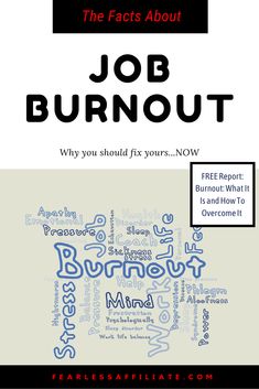 Managing Burnout, Workplace Burnout