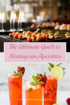 the ultimate guide to hosting an aperito