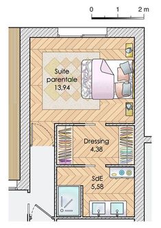 the floor plan for a small apartment