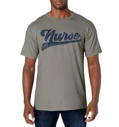 PRICES MAY VARY. Great Idea for Gifts for Men / Women - Actor Nurse Vintage Graphic Design Outfits. Funny Holliday present for boss, adult, aunt, grandmother, grandparents, uncle, dad, best friend, mom, grandpa, wife, parents, pop, mother on Birthday / Christmas Day Party. Unique Nurse Gifts From Coworkers. Father's Mother's Day Vacation Apparel. Complete your collection of Nursing novelty accessories for him / her: supplies, retirement party decorations, lanyard, stuff, merchandise, sign, cloth Present For Boss, Retirement Party Decorations, Vintage Graphic Design, Vintage Graphics, Nurse Gifts, Branded T Shirts, Top Styles, Fashion Branding, Topshop