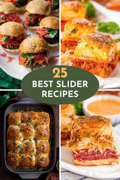 25 best slider recipes that are easy to make and delicious for the whole family