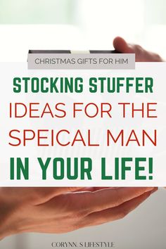 Photo of a girl giving a guy a small present. Stocking stuffer ideas for men. Best Stocking Stuffers, Stocking Stuffer