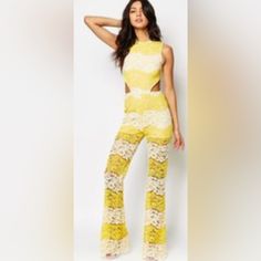 Foxiedox Mona Jumpsuit Size Xs Yellow Lace Open Back Zipper Closure On Pants Size And Top Shorts Attached Yellow Fitted Overall Jumpsuit, Fitted Yellow Overall Jumpsuits And Rompers, Yellow Fitted Jumpsuit Romper Overall, Fitted Yellow Jumpsuits And Rompers, Blush Pink Jumpsuit, Black Lace Jumpsuit, Tuxedo Jumpsuit, Shower Outfits, Satin Jumpsuit