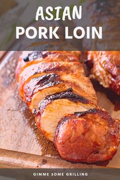 If you love grilled pork loin you will devour this Asian Pork Loin! Tender, juicy pork tenderloin that is marinated in an Asian Marinade. It's quick, easy and a delicious, healthy grilled dinner recipe! #recipe #pork Asian Pork Loin, Healthy Pork Tenderloin Recipes, Easy Pork Loin Recipes, Asian Pork Tenderloin, Asian Marinade, Grilled Pork Loin, Juicy Pork Tenderloin