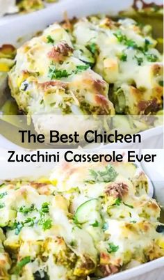 The Best Chicken Zucchini Casserole Ever ! What To Make With Chicken And Zucchini, Turkey And Zucchini Casserole, Healthy Recipes With Squash, Chicken Casserole With Zucchini, Easy Chicken And Zucchini Dinner, Keto Chicken Zucchini Recipes, Chicken Healthy Casserole, Chicken And Squash Recipes Healthy, Chicken Zucchini Lasagna Recipe