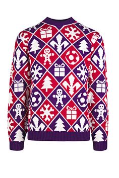 Bring the cheer of Fiorentina home with the ACF Fiorentina 2023 Christmas Jumper – the must-have gift for any Viola fan! This show-stopping knit will make even Santa jealous, displaying your team's vibrant colours with style. Gift it with pride! 2023 Christmas, 9 And 10, Jumper, Vibrant Colors