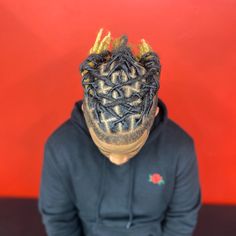 Loc Braids Styles Men, Black Hair Locs, Master Cosmetologist, Dreads Art, Men Dreadlocks, Cabelo Black, Braids With Fade