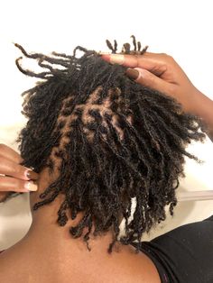 Diy Locs, Sisterlocks Styles Updo, Locs Ideas, Small Locs, Micro Braids Hairstyles, Dread Heads, Sister Locks