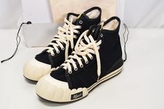 visvim Lanier Hi Black Size 10.5 New with box Black Shoes Sneakers, Black Shoes, Athletic Shoes, Men's Shoes, Shoes Sneakers, Shoe Accessories, Mens Accessories, Size 10, Things To Sell