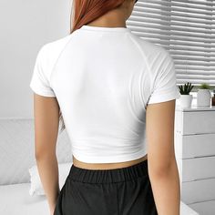 Material : Cotton, Spandex Item Type : Crop Top Tops Type : Tees Sleeve Length(cm) : Short Sleeve Style : REGULAR Fabric Type : Broadcloth Pattern Type : Print Gender : WOMEN Clothing Length : Short Decoration : NONE Style : Casual Collar : O-Neck Gender : Women Occasion : Casual, Streetwear, Travel Size Bust Waist Shoulder Length Sleeve S 70 60 32 38 13 M 74 64 33 39 14 L 78 68 34 40 15 Best Time To Buy, Egirl Outfits, Top Streetwear, Aesthetic Look, Comfortable Tops, Print Crop Tops, Casual Streetwear, Super Sale, Y2k Aesthetic