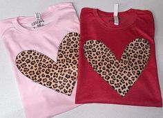 Welcome to Cotton and Pearls Vinyl!  Love is in year around-- So is this cheetah print heart tee! This unisex Bella Canvas shirt is available in short sleeve in the shirt color of your choice. Comes with the cheetah heart design as pictured above. All designs are hand pressed with professional grade heat transfer vinyl. Xs-3x Heart-shaped Tops For Valentine's Day Gift, Cotton Heart Print Tops As Gift, Cotton Tops With Heart Print As A Gift, Custom Print Tops For Valentine's Day Gift, Casual Valentine's Day Gift Tops, Casual Tops For Valentine's Day Gift, Pink Tops With Heart Print For Gifts, Pink Heart Print Top For Gift, Heart Print Short Sleeve T-shirt As Gift