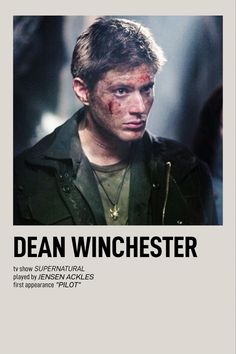 the poster for dean winchester's upcoming film