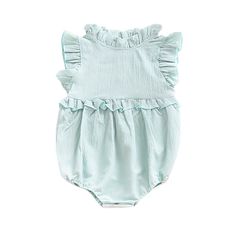 Newborn Baby Girls Sleeveless Ruffles Romper Jumpsuit Clothes Outfits Summer - Fancy Nursery Sleeveless Romper Jumpsuits, Newborn Baby Girls, Boys Summer Outfits, Baby Jumpsuit, Baby Boy Romper, Romper Jumpsuit, Ruffle Romper