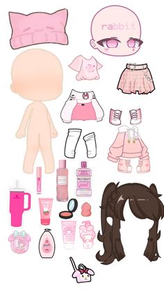 the doll is surrounded by other items for her to make it look like she's having fun